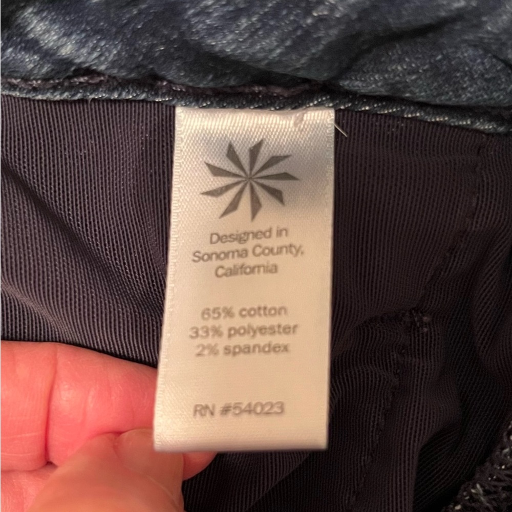 Athleta Women’s Sculptek Skinny Jeans Size 4 - Picture 7 of 8